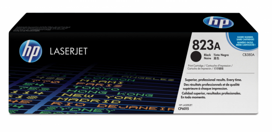 HP 823A Black Original Toner Cartridge (CB380A) 