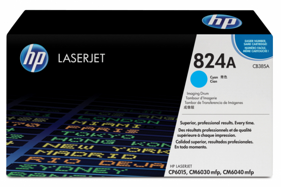 HP 824A Cyan Original Imaging Drum (35,000 Page Capacity) (CB385A) 
