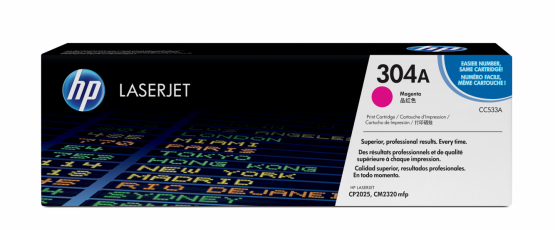 HP 304A Magenta Original Toner Cartridge (CC533A) 