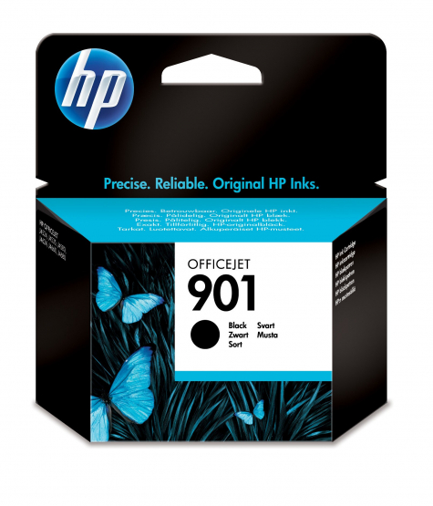 HP 901 Black Original Ink Cartridge (CC653AE) 