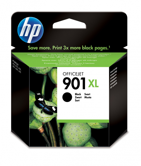 HP 901XL Black Original Ink Cartridge - High Capacity (CC654AE) 