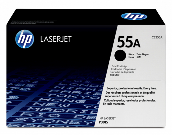 HP 55A Black Original Toner Cartridge (CE255A) 