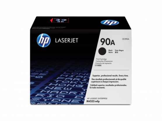 HP 90A Black Original Toner Cartridge (CE390A) 