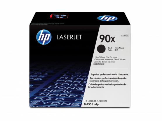 HP 90X Black Original Toner Cartridge - High Capacity (CE390X) 
