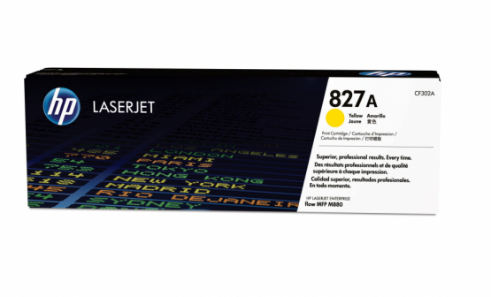 HP 827A Yellow Original Toner Cartridge (CF302A) 