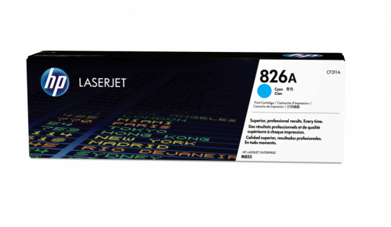 HP 826A Cyan Original Toner Cartridge (CF311A) 