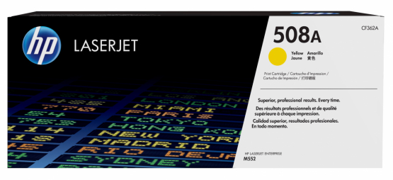 HP 508A Yellow Original Toner Cartridge (CF362A) 