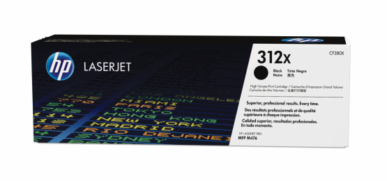 HP 312X High Yield BlackOriginal Toner Cartridge (CF380X) 