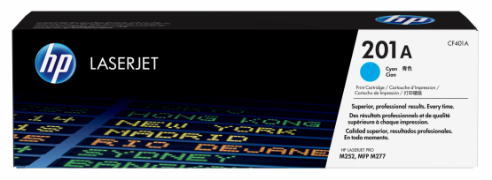 HP 201A Cyan Original Toner Cartridge (CF401A) 