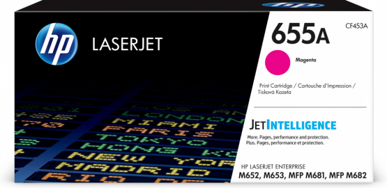 HP 655A Magenta Original Toner Cartridge (CF453A) 