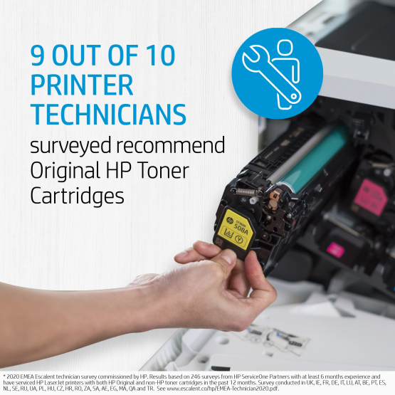 HP 203X Magenta Original Toner Cartridge - High Capacity (CF543X) 