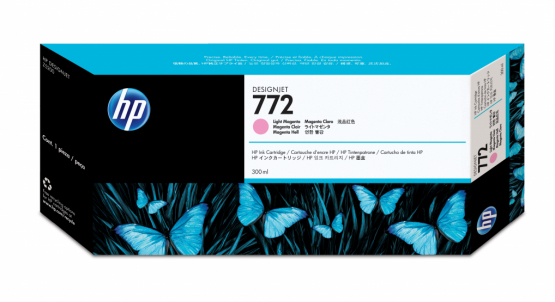 HP 772 Light Magenta Original DesignJet Ink Cartridge (CN631A) 