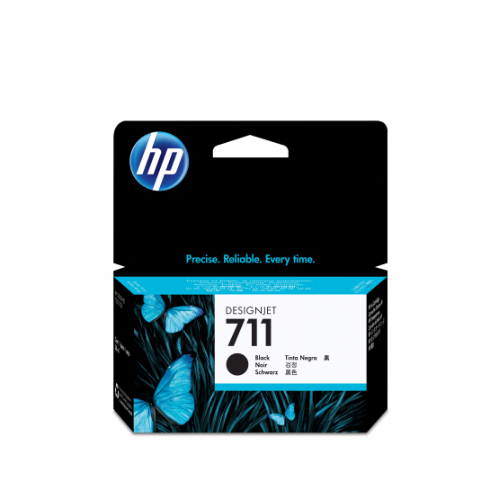 HP 711 Black Original DesignJet Ink Cartridge (CZ129A) 