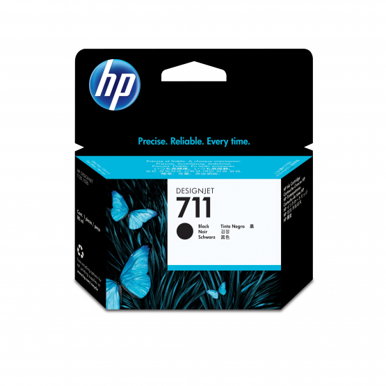 HP 711 Black Original DesignJet Ink Cartridge - High Capacity (CZ133A) 