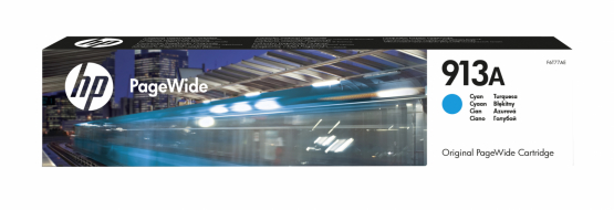 HP 913A Cyan PageWide Cartridge(F6T77AE) 