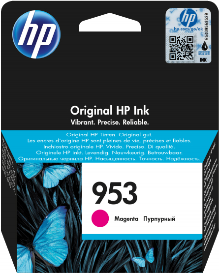 HP 953 Magenta Ink Cartridge (F6U13AE) 
