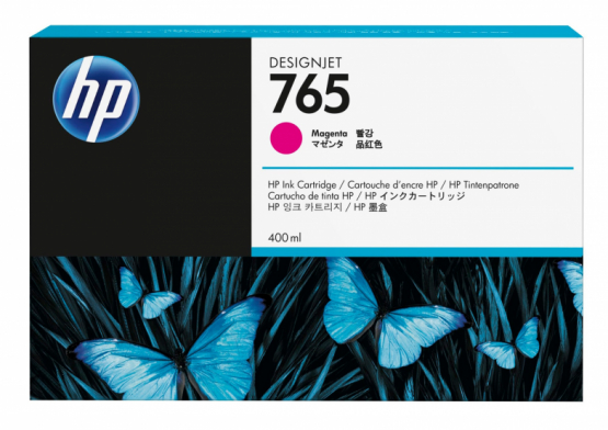 HP 765 Magenta Original DesignJet Ink Cartridge (F9J51A) 