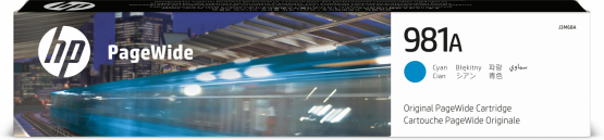 HP 981A Cyan Original Ink Cartridge (J3M68A) 