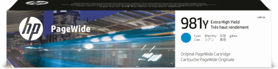 HP 981Y Cyan Original Ink Cartridge - Extra High Capacity (L0R13A) 