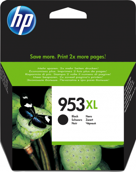 HP 953XL Black Ink Cartridge - High Capacity (L0S70AE) 