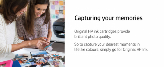 HP 304XL Tri-Colour Original Ink Cartridge - Cyan, Magenta, Yellow (N9K07AE#BGX) 