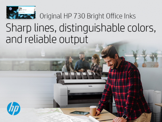 HP 730 Magenta Original DesignJet Ink Cartridge - Extra High Capacity (P2V69A) 