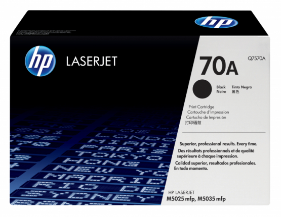HP 70A Black Original Toner Cartridge (Q7570A) 