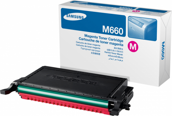 Samsung CLP-M660B Magenta Toner Cartridge - High Capacity (ST924A) 