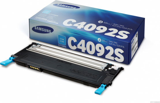 Samsung CLT-C4092S Cyan Toner Cartridge (SU005A) 