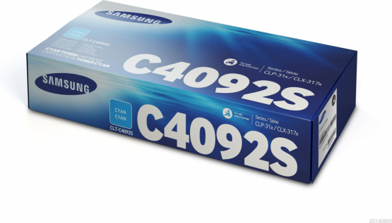 Samsung CLT-C4092S Cyan Toner Cartridge (SU005A) 