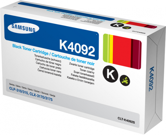 Samsung CLT-K4092S Black Toner Cartridge (SU138A) 