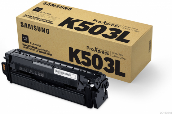 Samsung CLT-K503L Black Toner Cartridge - High Capacity (SU147A) 