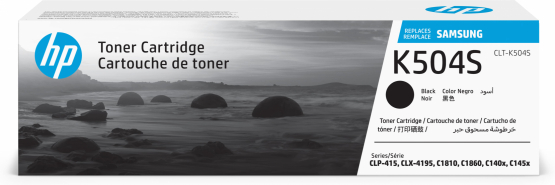 Samsung CLT-K504S Black Toner Cartridge (SU158A) 