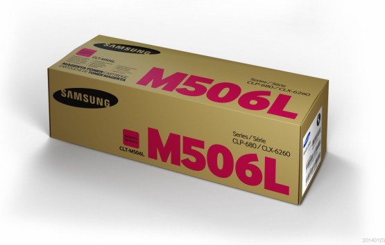 Samsung CLT-M506L Magenta Toner Cartridge - High Capacity (SU305A) 