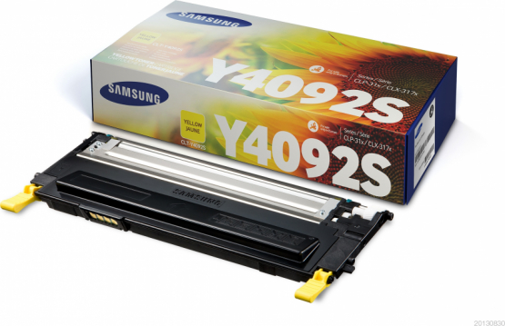Samsung CLT-Y4092S Yellow Toner Cartridge (SU482A) 