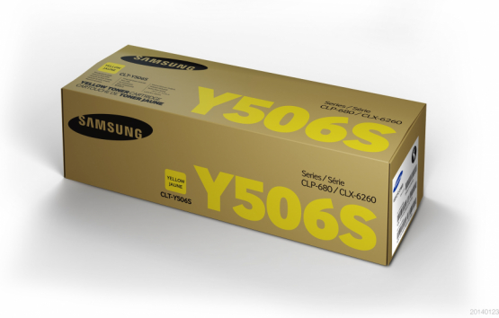 Samsung CLT-Y506S Yellow Toner Cartridge (SU524A) 
