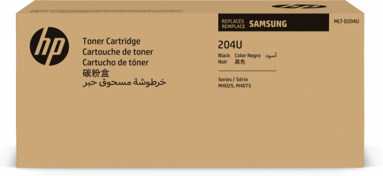 Samsung MLT-D204U Ultra Black Toner Cartridge - High Capacity (SU945A) 