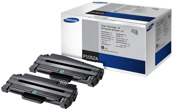 Samsung MLT-P1052A Black Toner Cartridge (2 Pack) - High Capacity (SV115A) 
