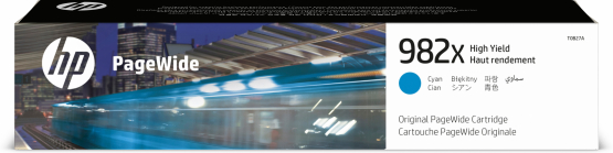 HP 982X Cyan Original Ink Cartridge - High Capacity (T0B27A) 