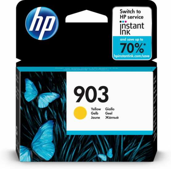 HP 903 Yellow Original Ink Cartridge (T6L95AE) 
