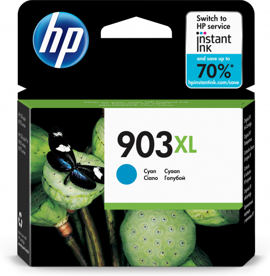 HP 903XL High Yield Cyan Original Ink Cartridge (T6M03AE) 