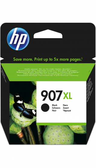 HP 907XL Black Original Ink Cartridge - High Capacity (T6M19AE) 