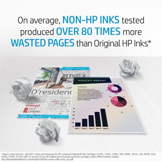 HP 302 2-pack Black/Tri-Colour Original Ink Cartridge - Cyan, Magenta, Yellow (X4D37AE) 
