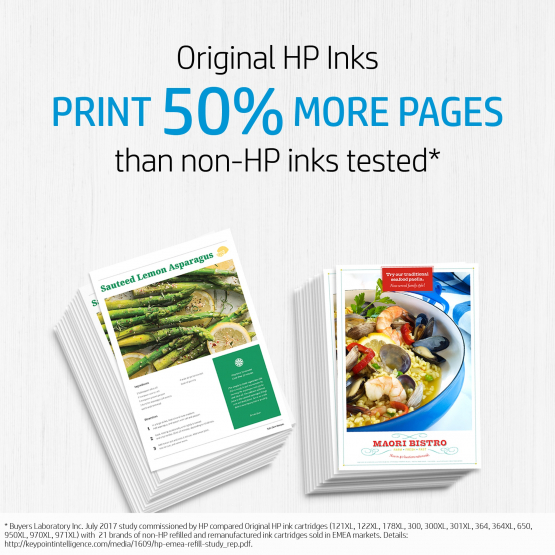 HP 302 2-pack Black/Tri-Colour Original Ink Cartridge - Cyan, Magenta, Yellow (X4D37AE) 