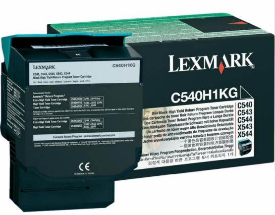 Lexmark C540H1KG Black Original Toner Cartridge (C540H1KG) 