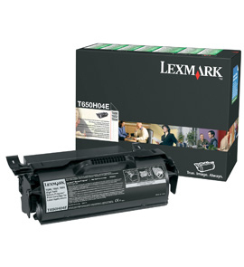 Lexmark T650H04E Black Original Toner Cartridge (T650H04E) 