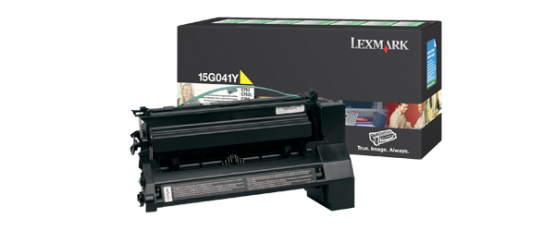 Lexmark 15G041Y Yellow Original Toner Cartridge (15G041Y) 