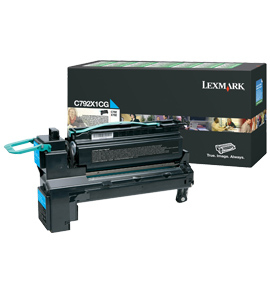 Lexmark C792X1CG Cyan Original Toner Cartridge (C792X1CG) 