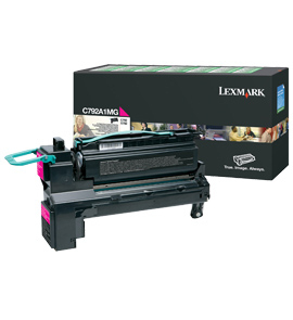 Lexmark C792A1MG Magenta Original Toner Cartridge (C792A1MG) 