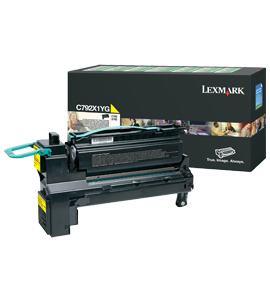 Lexmark C792X1YG Yellow Original Toner Cartridge (C792X1YG) 